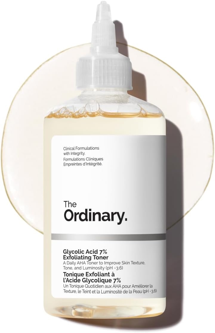 تونر لایه بردار اوردینری با اسید گلیکولیک The Ordinary Glycolic Acid