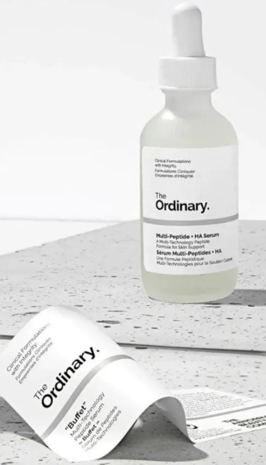سرم مولتی پپتید (بافت) و هیالورونیک اسید اوردینری حجم 30 میل THE ORDINARY MULTI PEPTIDE+HA (BUFFET) MULTI-TECHNOLOGY SERUM